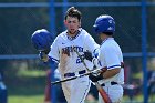 Baseball vs RWU  Wheaton College Baseball vs Roger Williams University. - Photo By: KEITH NORDSTROM : Wheaton, Baseball